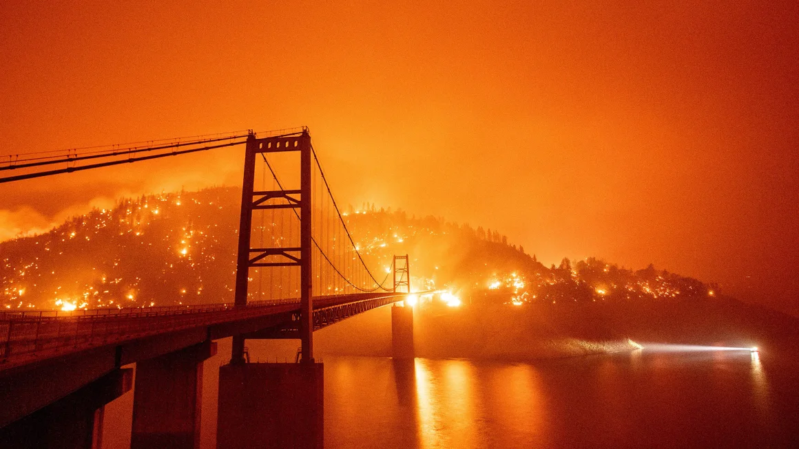 California on fire